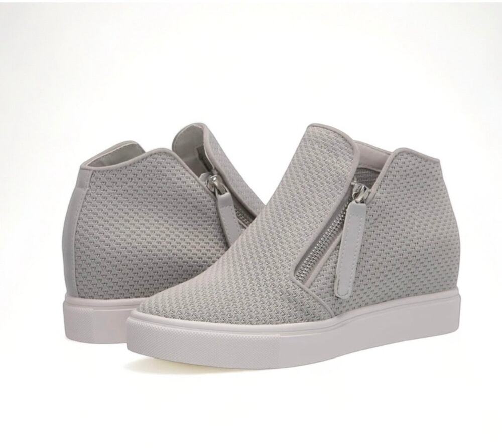 Steve Madden Click Wedge Sneaker – Gray Sz10
